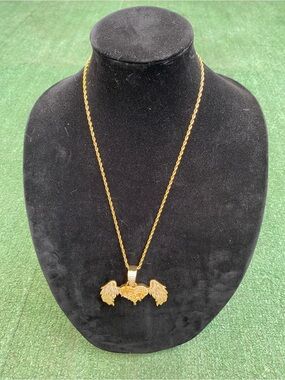 Silver necklace pendant